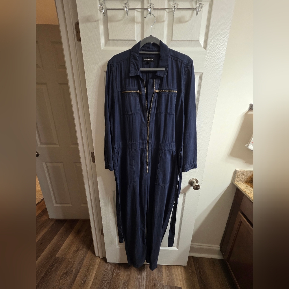 Lucky Brand Navy Jumpsuit Size XL
